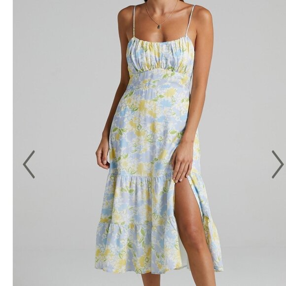 Showpo Monaco Dress Summer Petals Size US 6 NWT - Picture 1 of 4